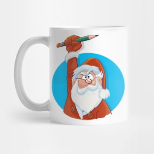 Santa Claus in protest Mug